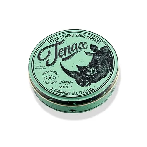 Tenax Ultra Strong Shine Pomade Cera Uomo 125 ml Lucida