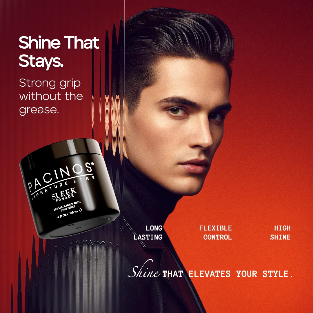 Pacino's Sleek pomata lucida tenuta forte 118 ml