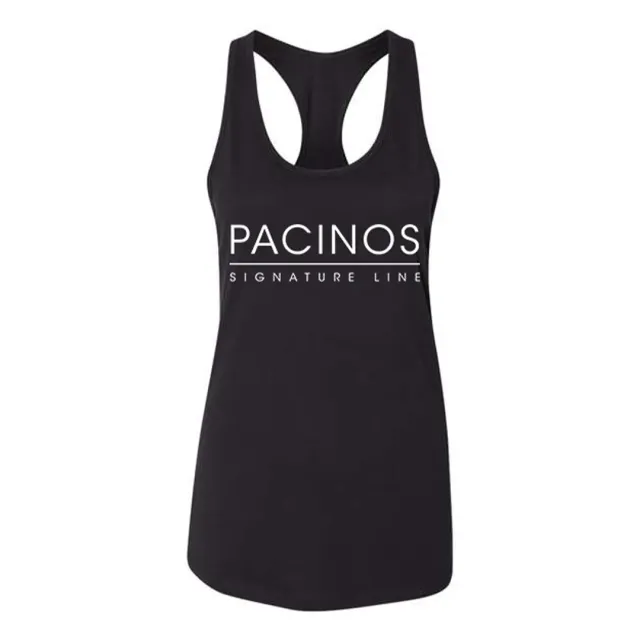 Pacino's canotta donna nera Black Tank Top taglia XS