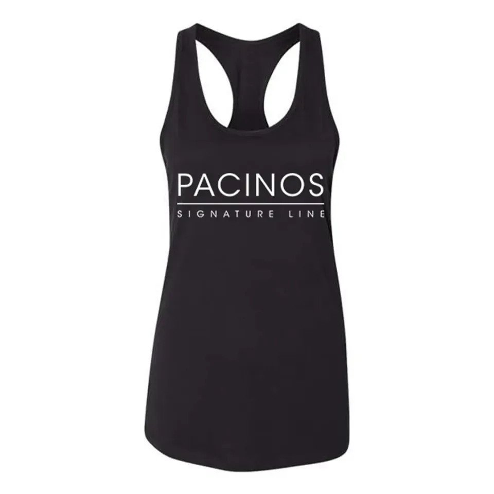Pacino's canotta donna nera Black Tank Top taglia XS