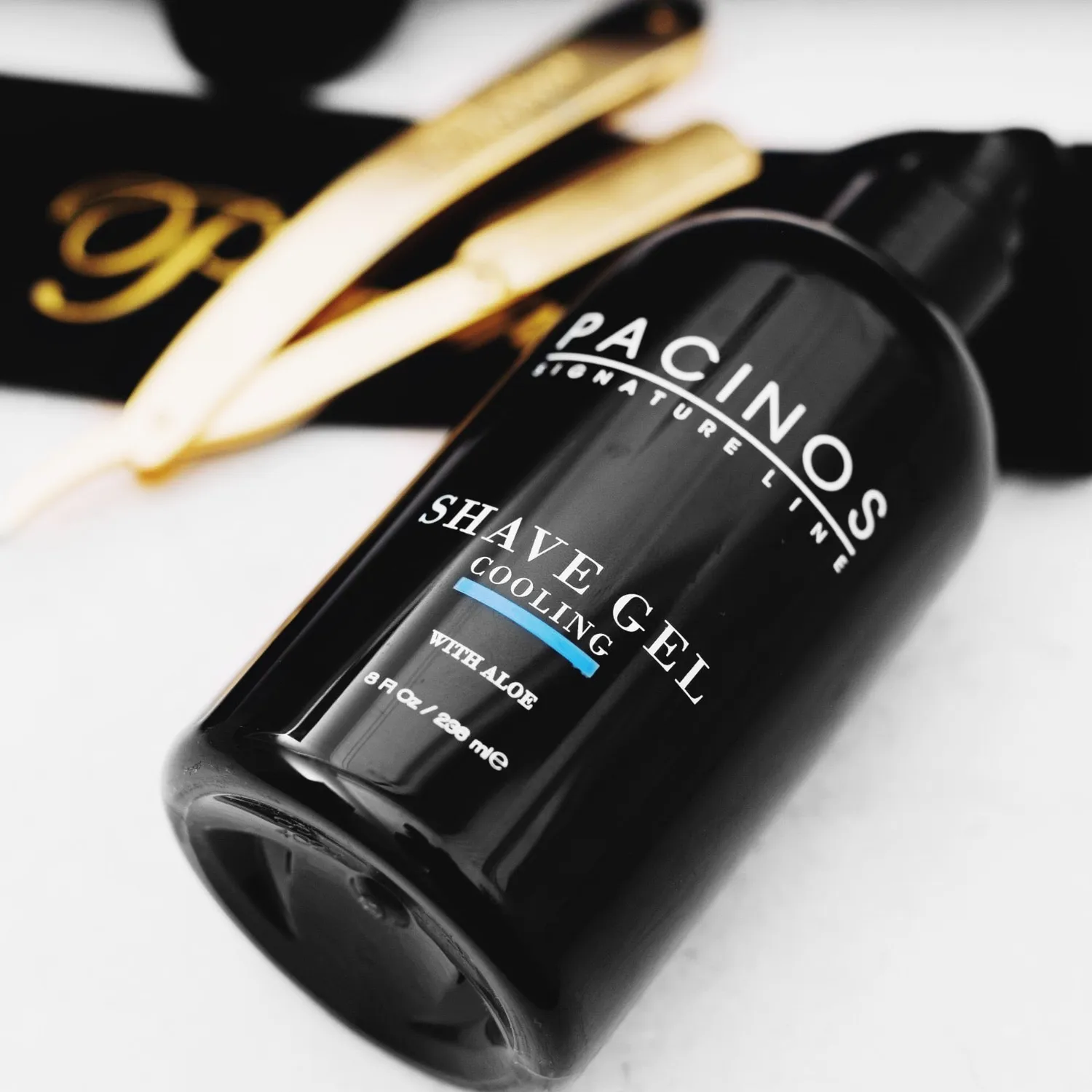 Pacino's Shave Gel gel da barba rinfrescante 236 ml