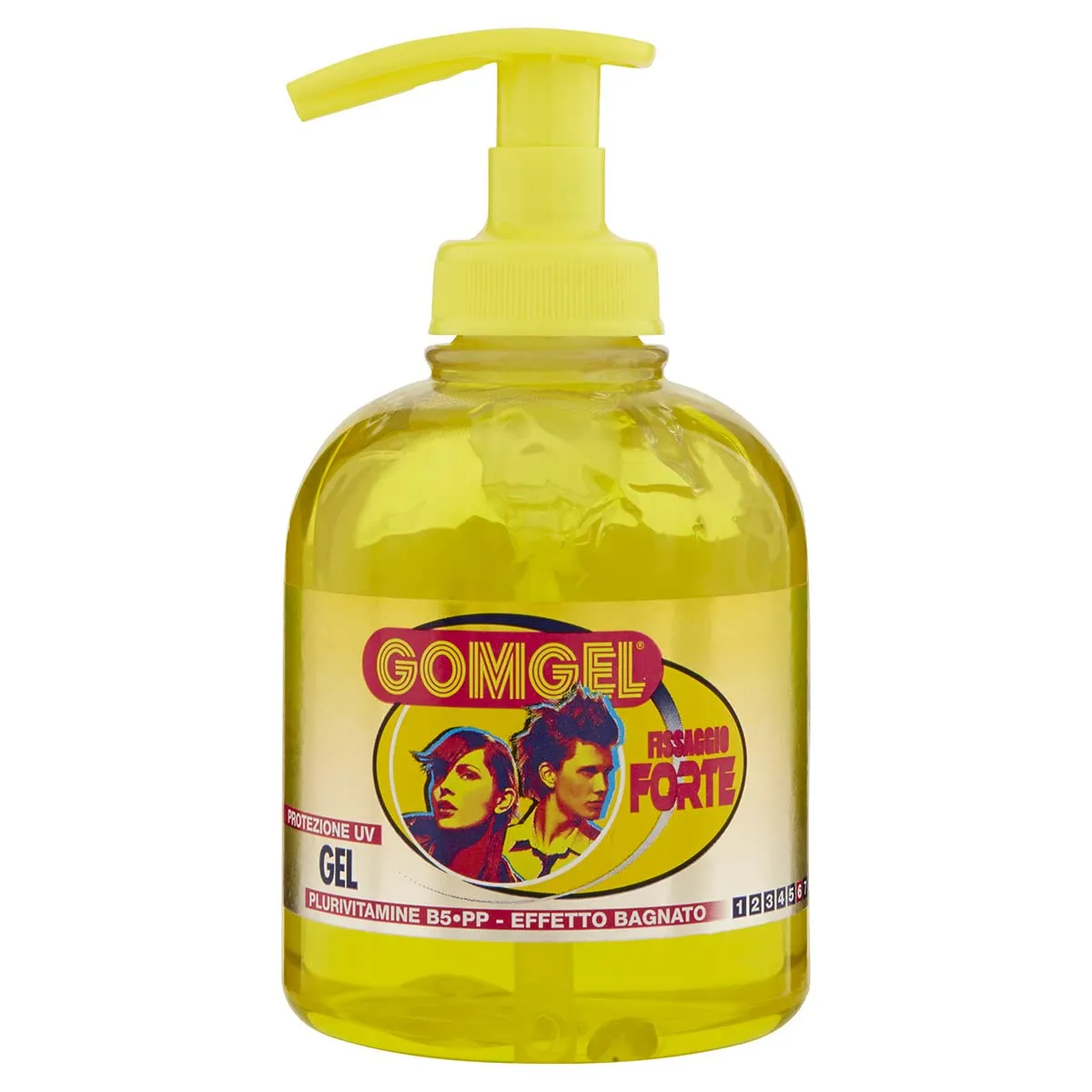Gomgel gel capelli forte 6x250 ml effetto bagnato