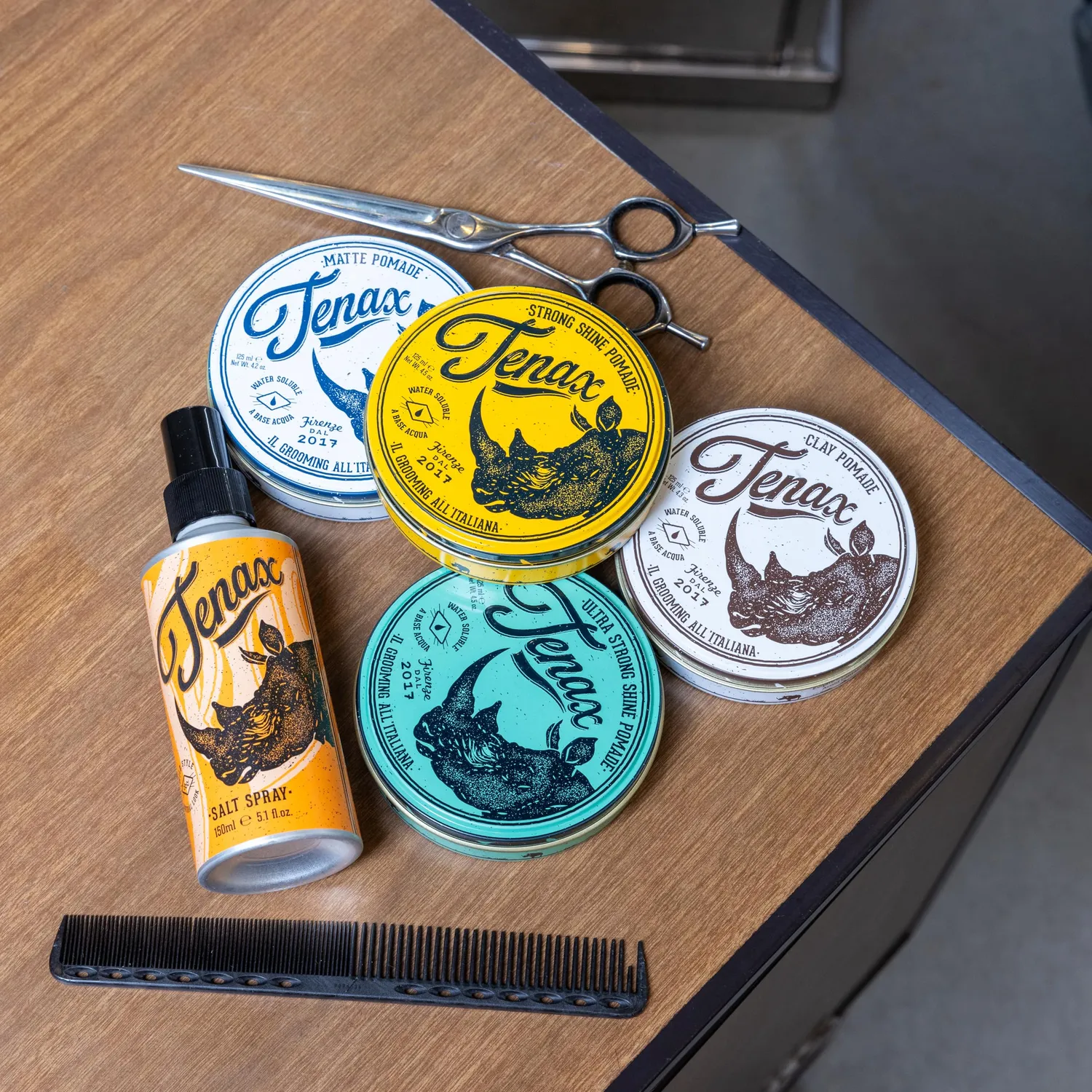 Tenax Clay Pomade cera capelli 125 ml extra forte