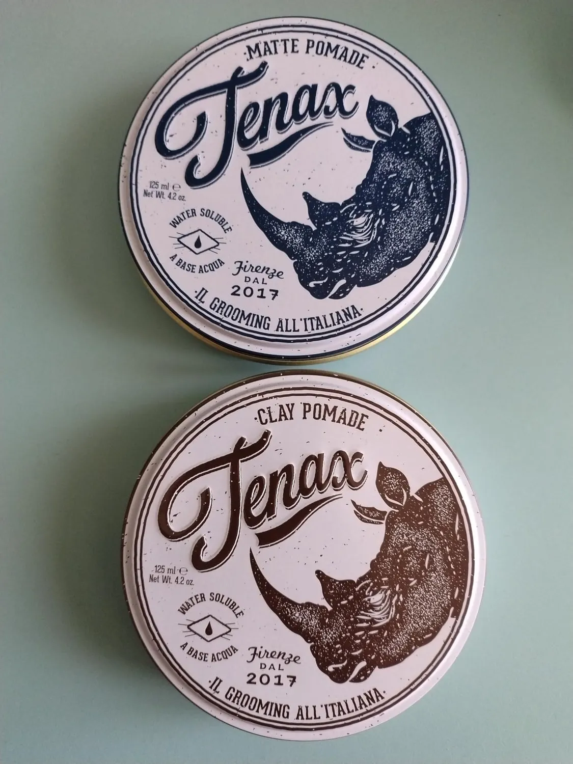 Tenax Clay Pomade cera capelli 125 ml extra forte