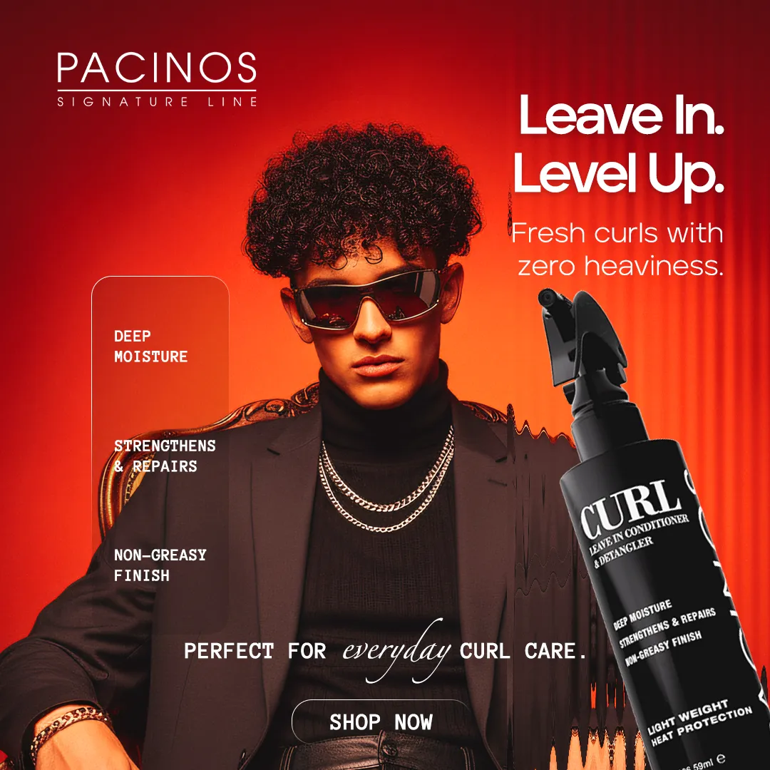Pacino's Curl Leave In Balsamo Ricci Senza Risciacquo 8 oz