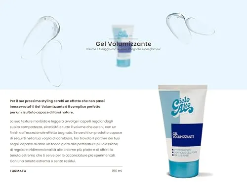 Cielo Alto Gel Volumizzante 150 ml effetto bagnato