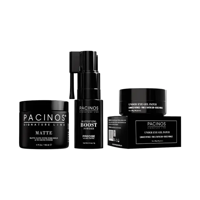 Pacino's set pasta opaca polvere patch occhi