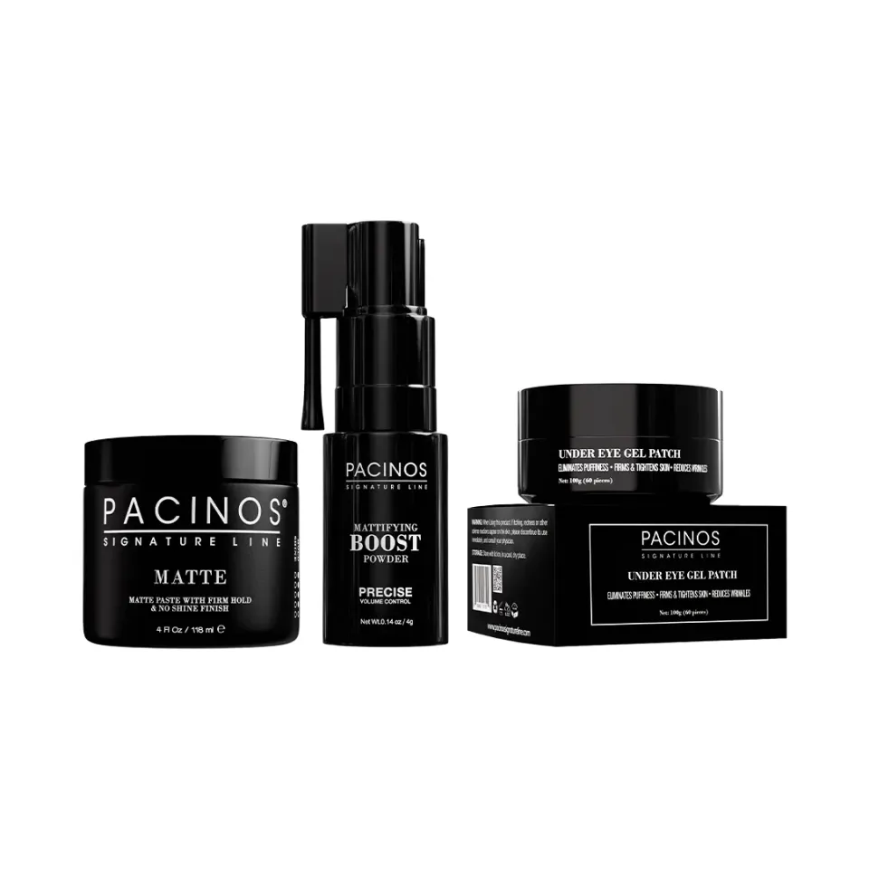 Pacino's set pasta opaca polvere patch occhi