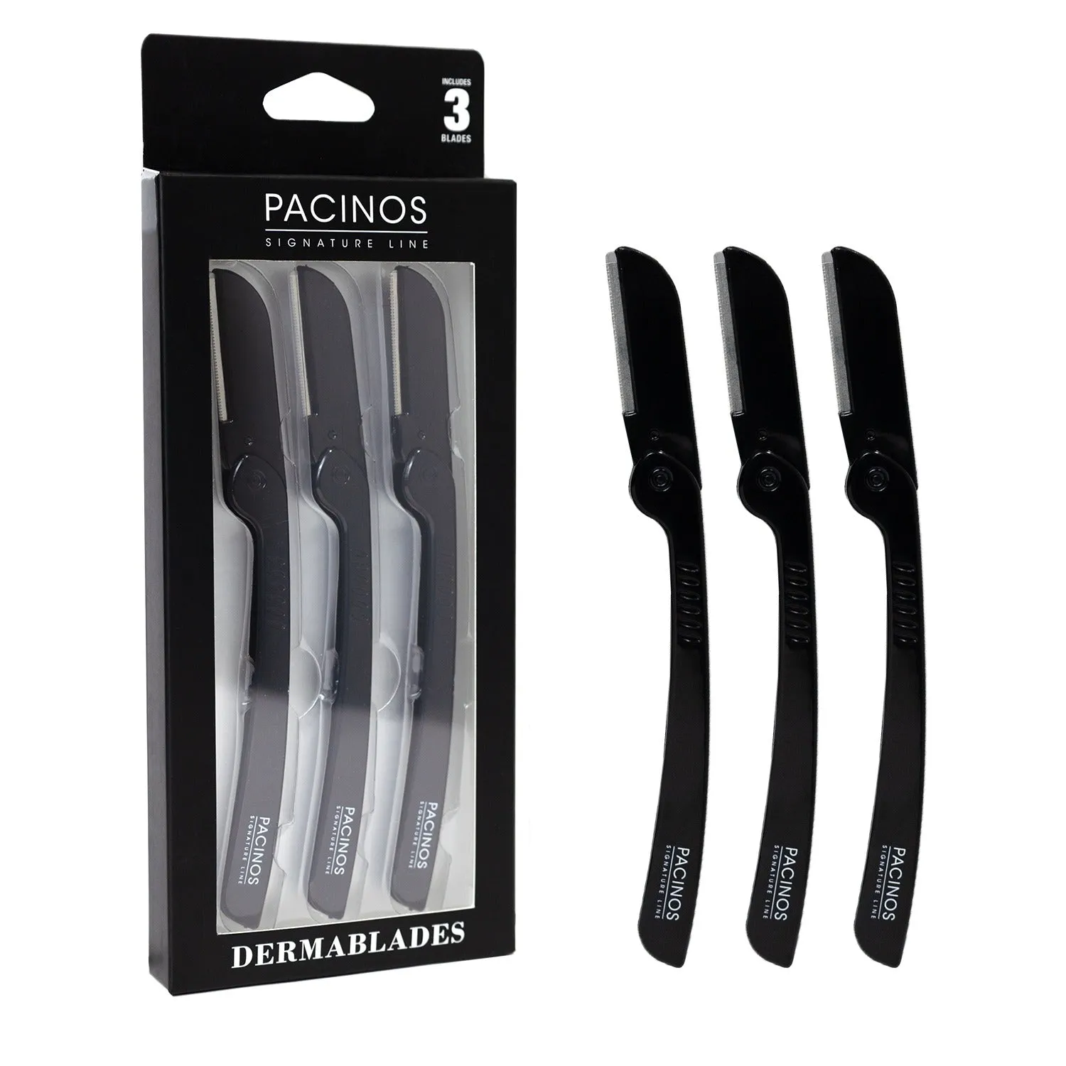 Pacino's Derma Blades Viso Esfoliazione Acciaio