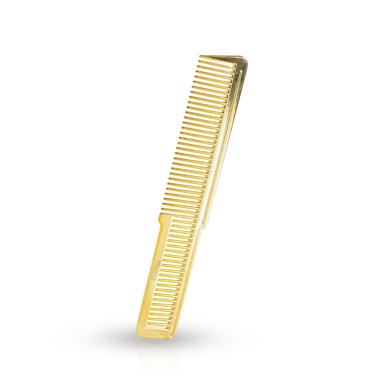 Pacino's Flat Guide Comb pettine piatto dorato barbiere