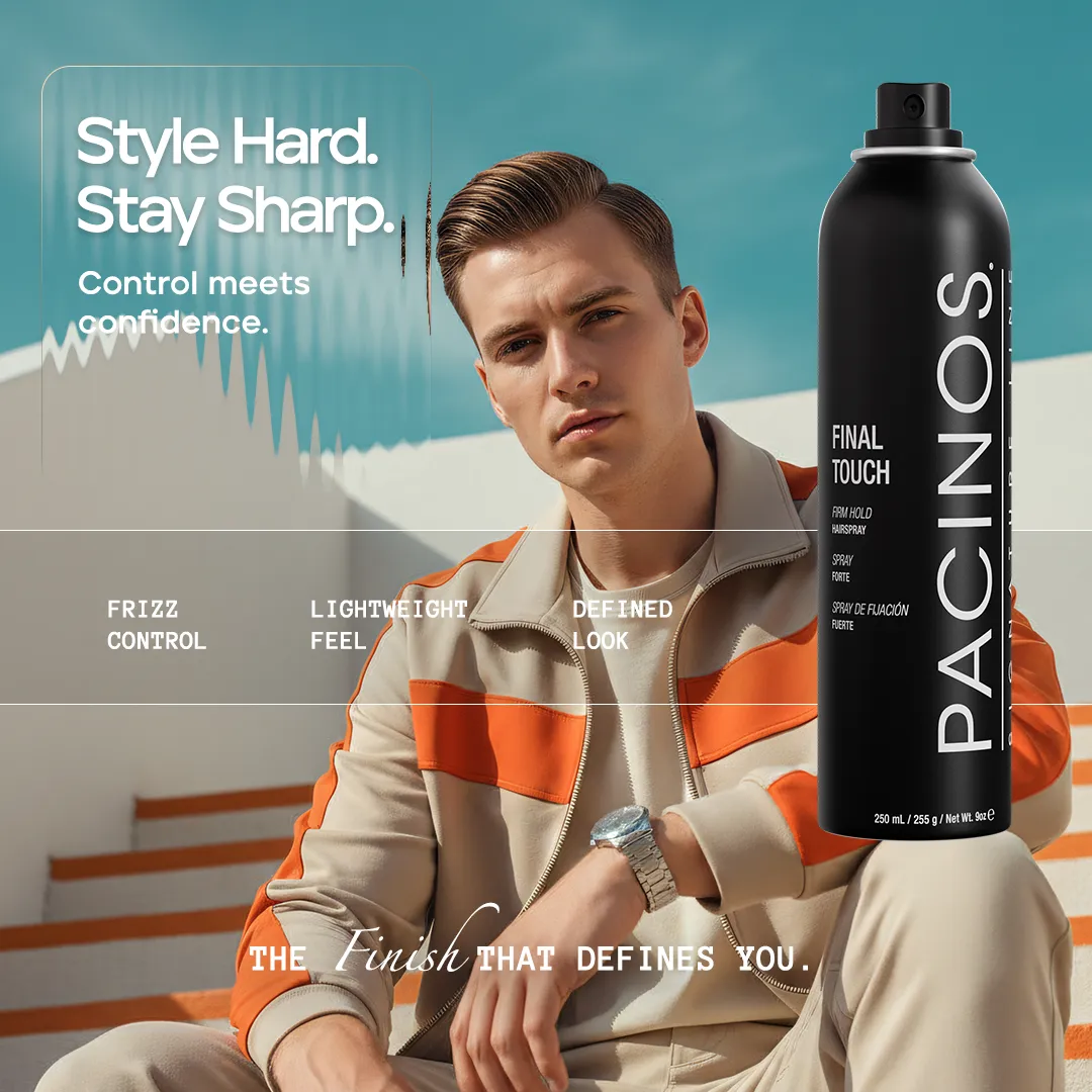 Pacino's Final Touch Hair Spray lacca forte 6.17oz