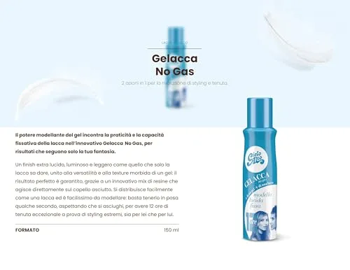 Cielo Alto Gelacca Spray 2x150 ml fissaggio luminoso