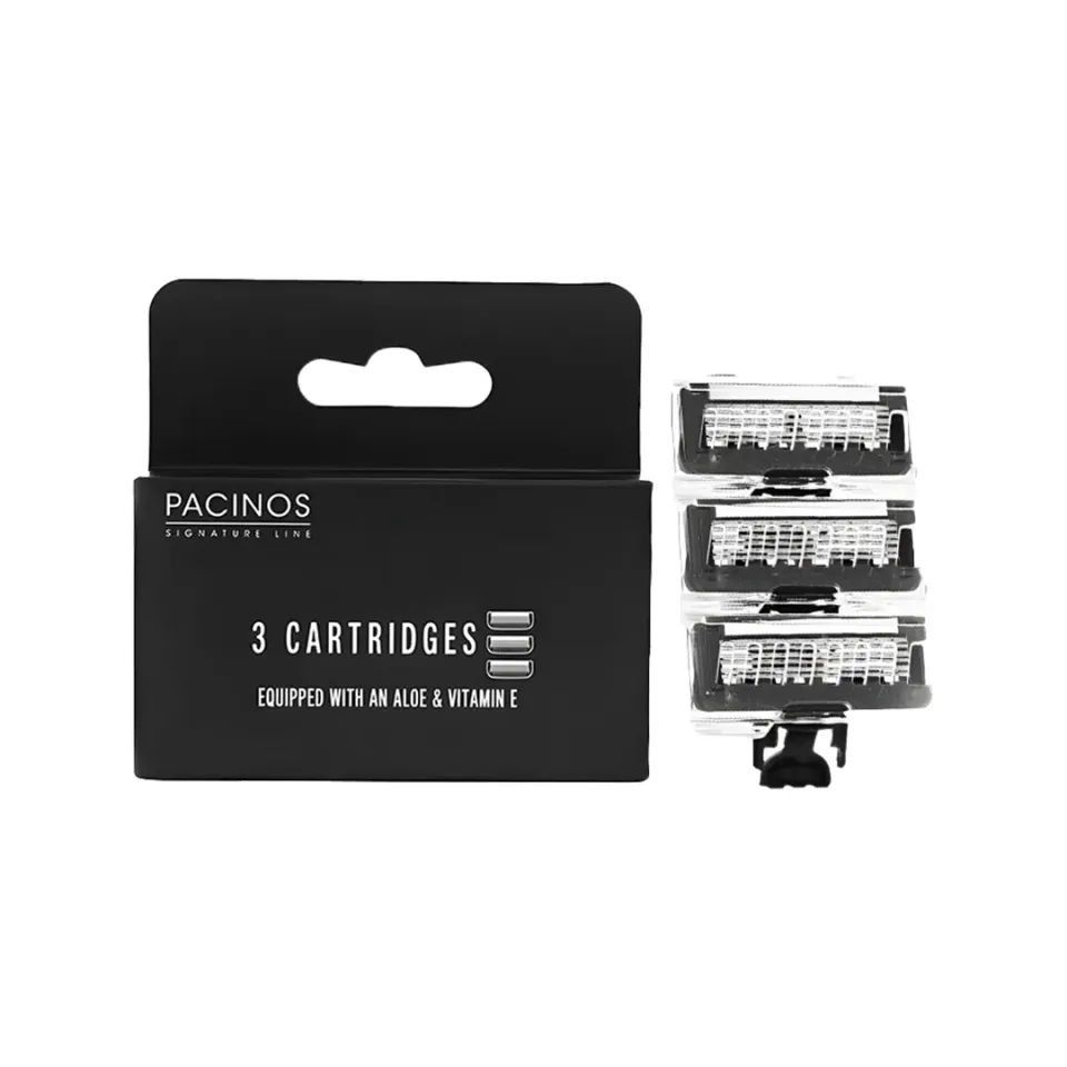 Pacino's Razor ricariche rasoio 6 lame corpo e viso