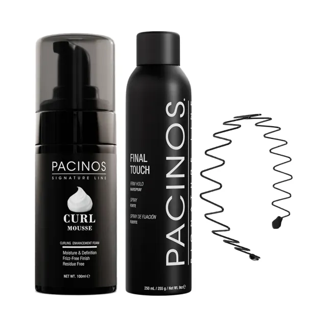 Pacino's The Flow kit capelli mossi lacca fascia
