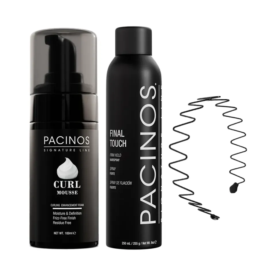 Pacino's The Flow kit capelli mossi lacca fascia