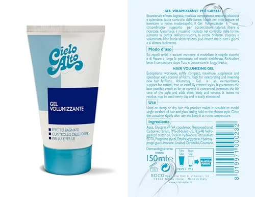 Cielo Alto Gel Volumizzante 150 ml effetto bagnato