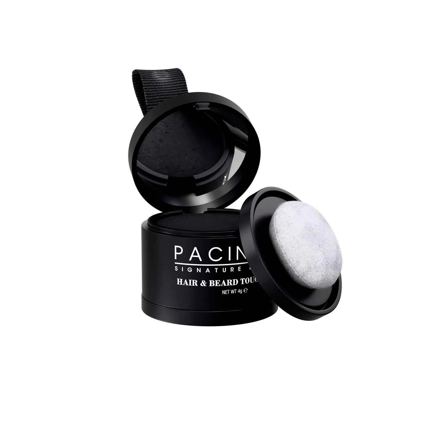 Pacino's Hair & Beard Touch Up Powder Coprente Nero 4 g