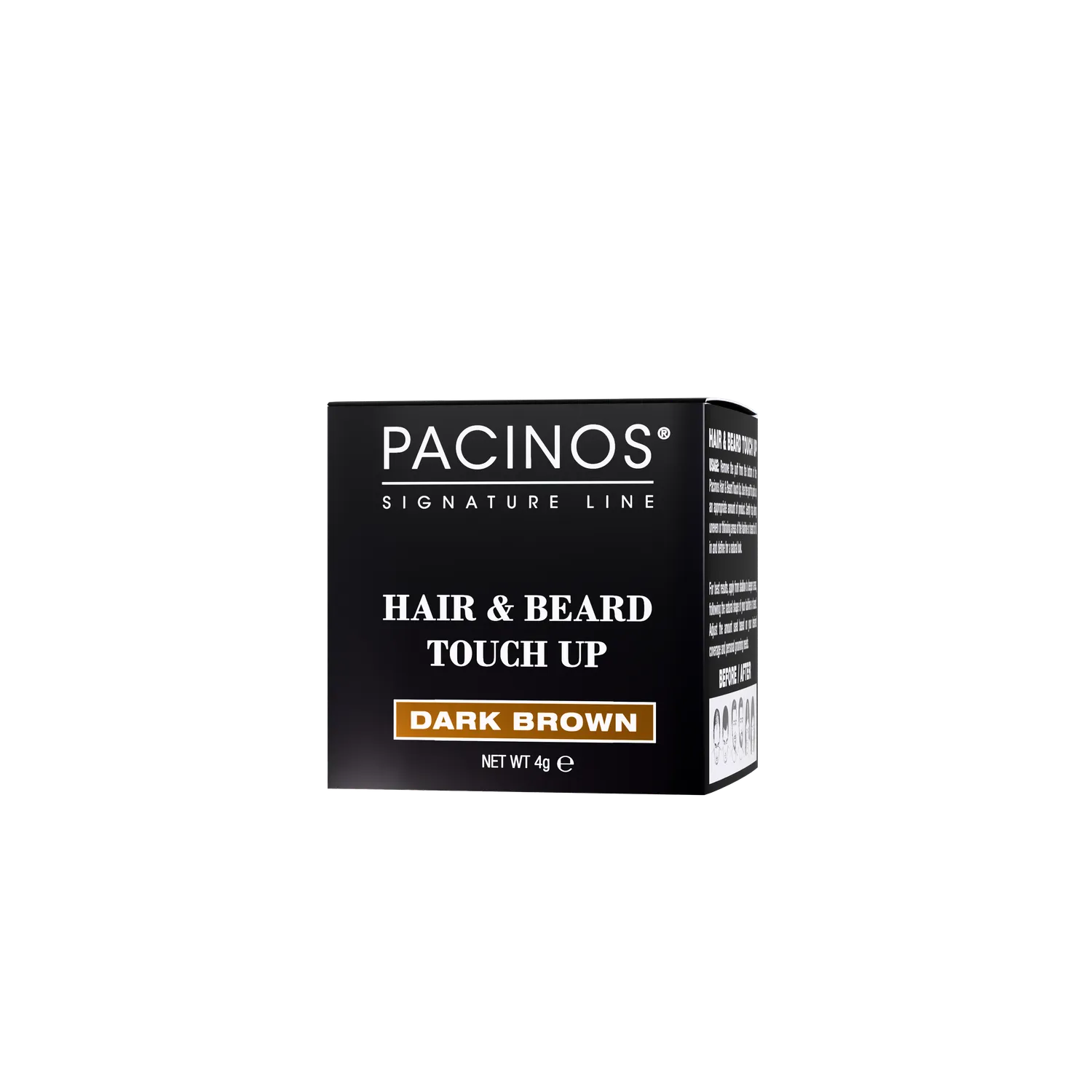 Pacino's Hair & Beard Touch Up Powder Coprente Nero 4 g