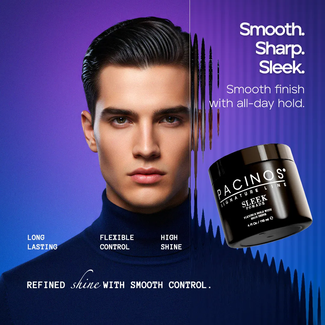 Pacino's Sleek pomata lucida tenuta forte 118 ml