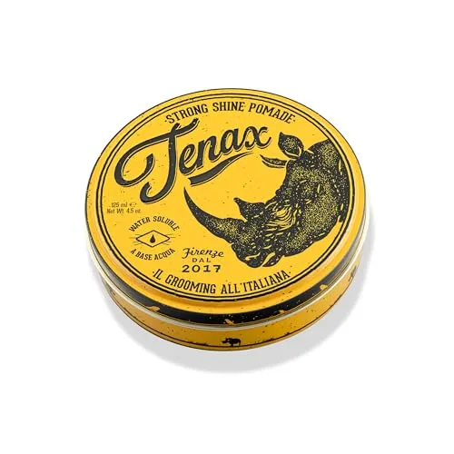 Tenax Strong Shine pomade cera capelli uomo lucida 125 ml