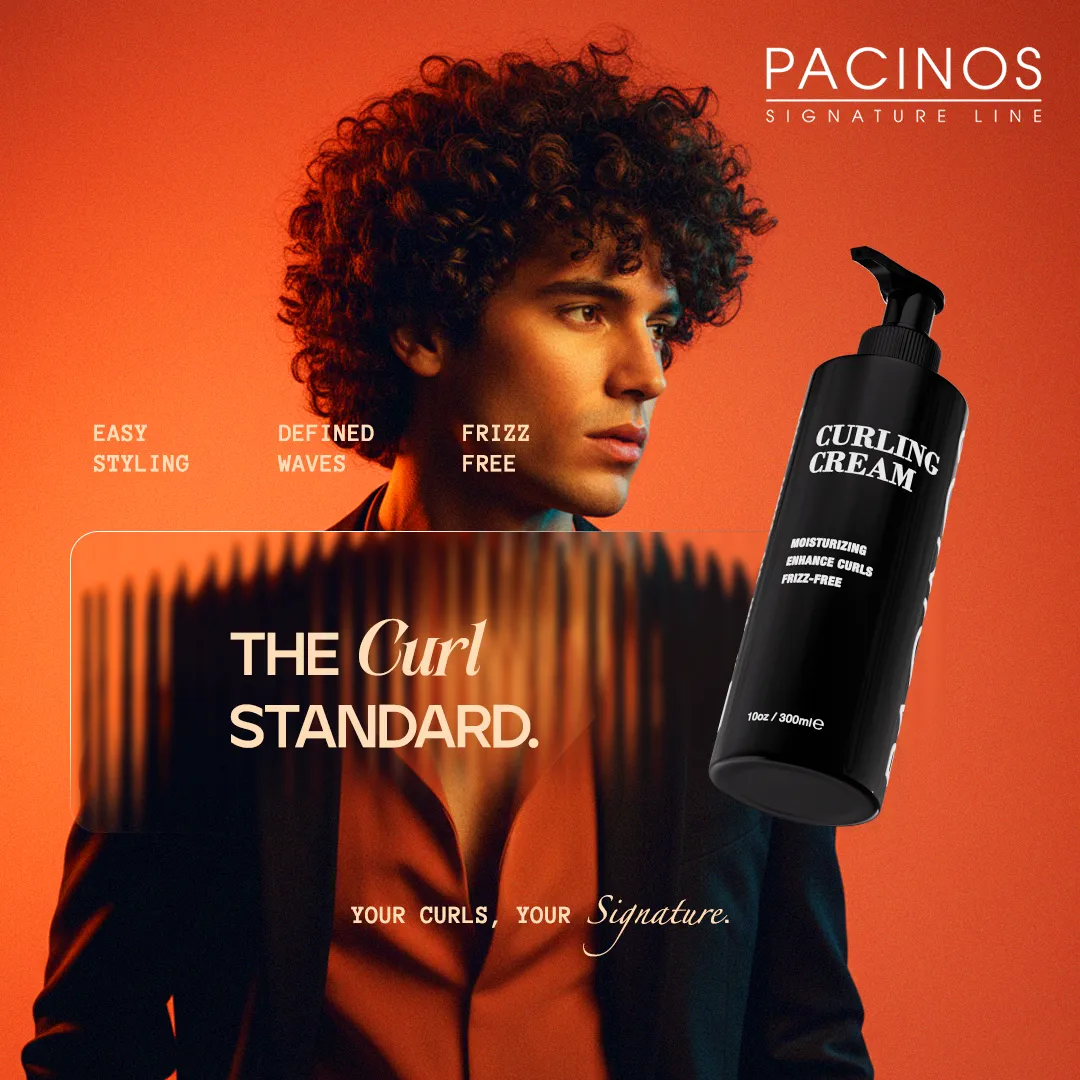 Pacino's Curling Cream crema ricci 10 oz anticrespo