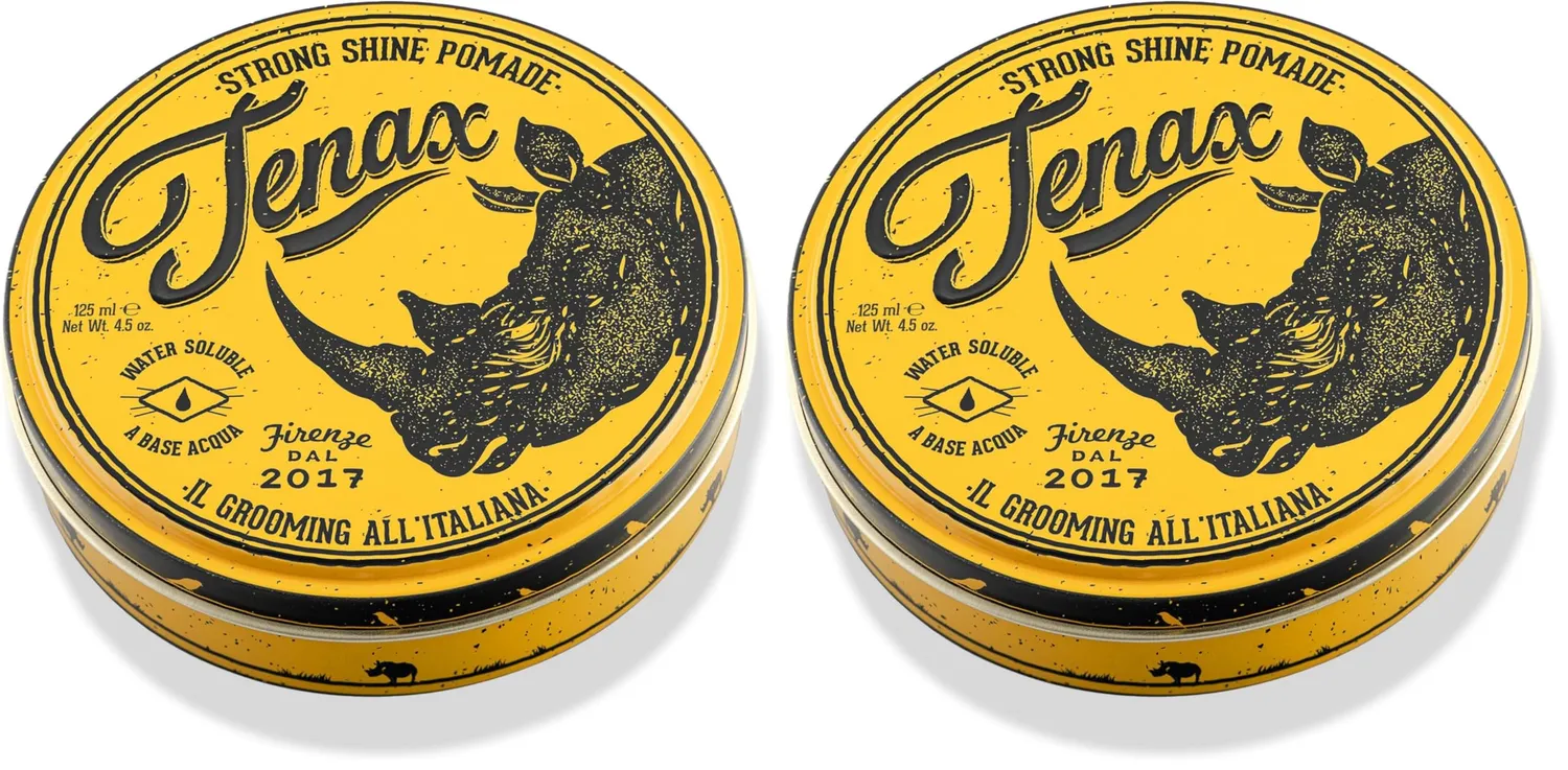 Tenax Strong Shine pomade cera capelli uomo lucida 125 ml