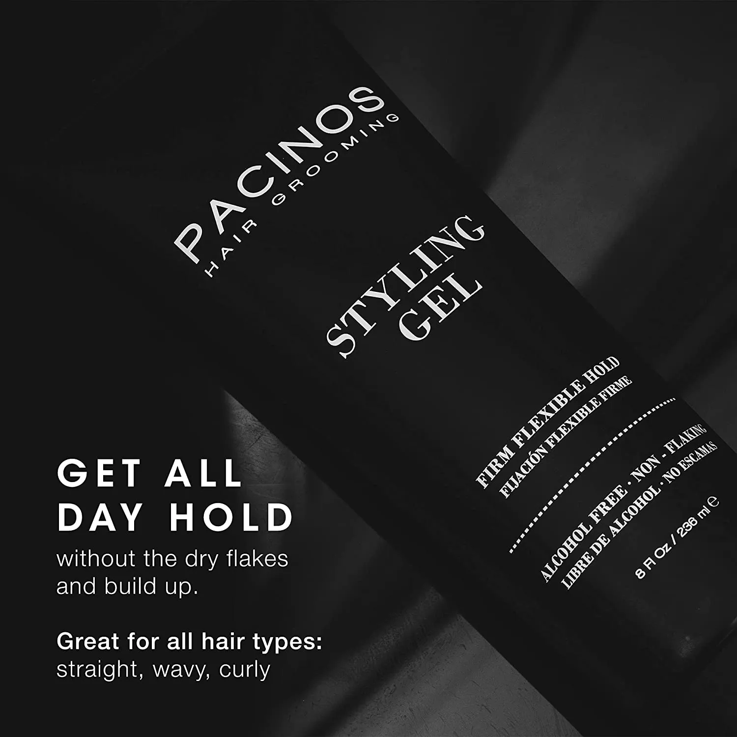 Pacino's Styling Gel capelli tenuta forte 236 ml