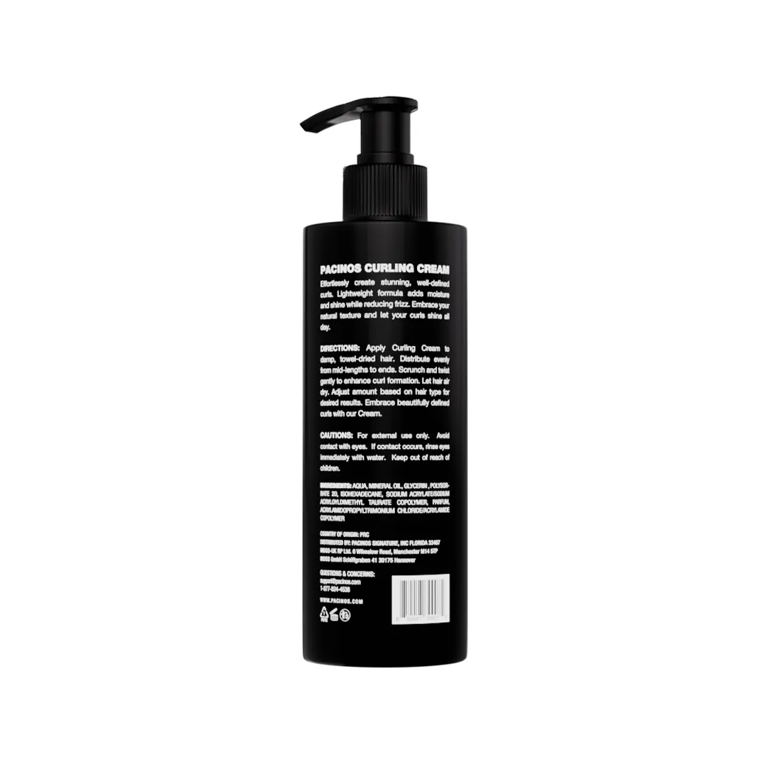 Pacino's Curling Cream crema ricci 10 oz anticrespo