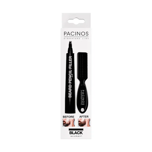 Pacino's Beard Pencil Matita Barba Nera + Spazzola