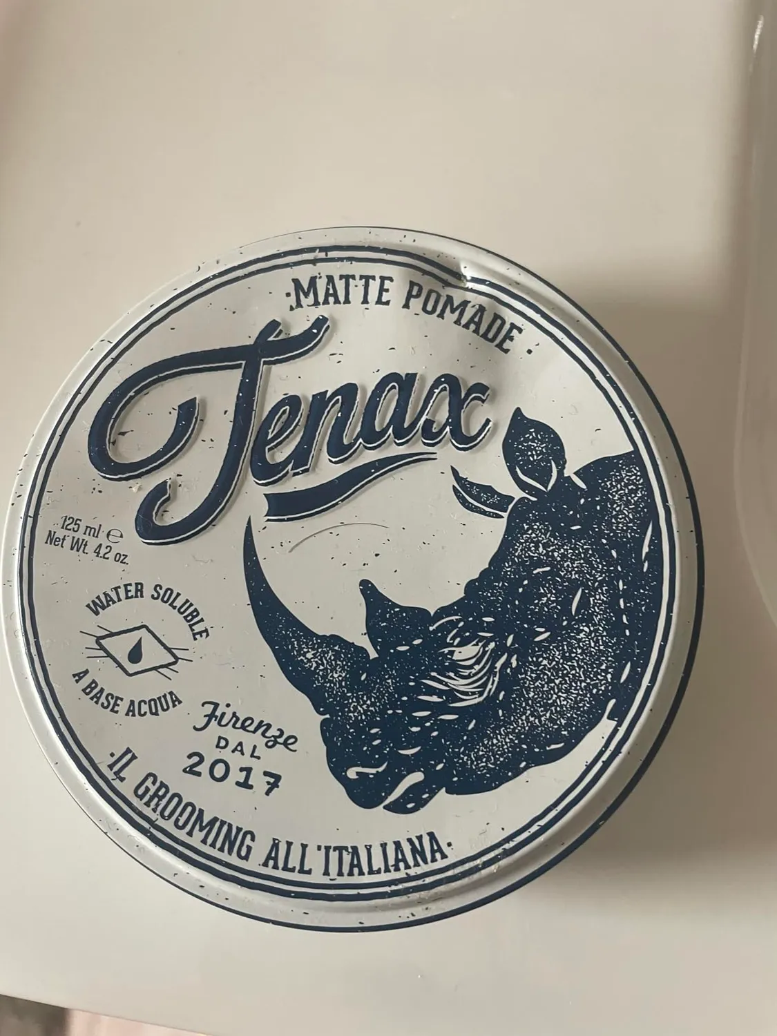 Tenax Matte Pomade cera capelli uomo 125 ml opaca
