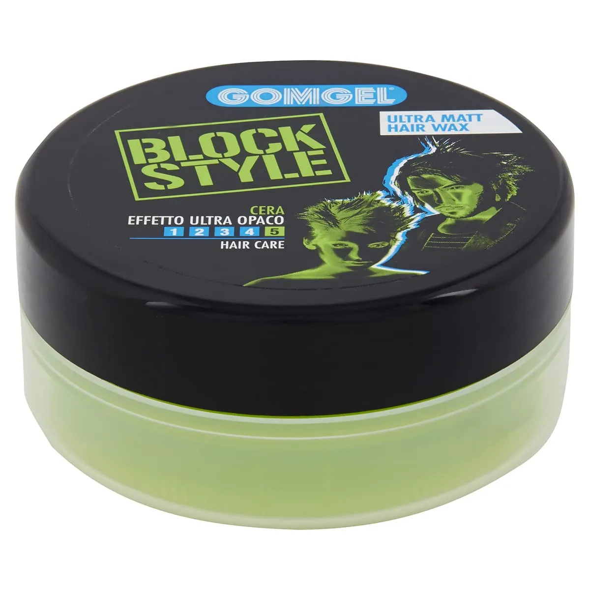 Gomgel Block Style Cera per Capelli 100 ml Ultra Opaca