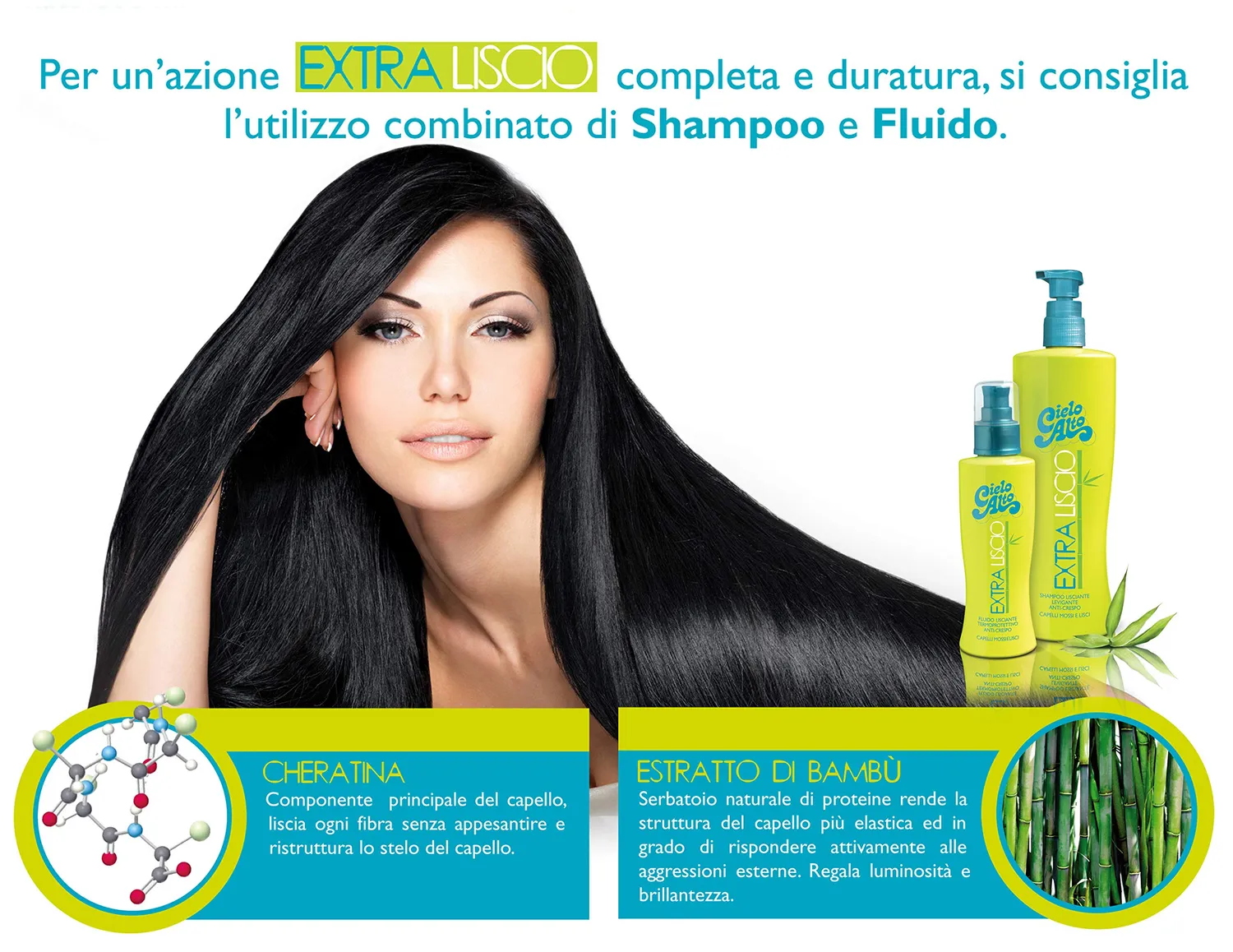 Cielo Alto Fluido Lisciante fluido capelli 150 ml anticrespo