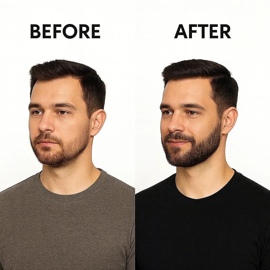 Pacino's Hair & Beard Touch Up Powder Coprente Nero 4 g