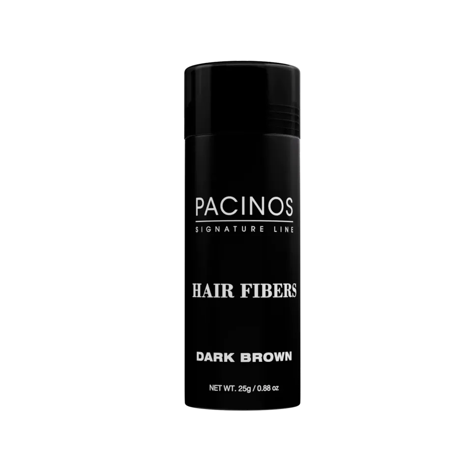 Pacino's Hair Fibers Kit Fibre Capelli Castano Scuro 25 g
