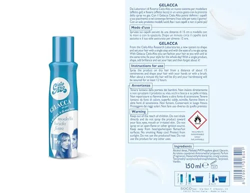 Cielo Alto Gelacca Spray 2x150 ml fissaggio luminoso