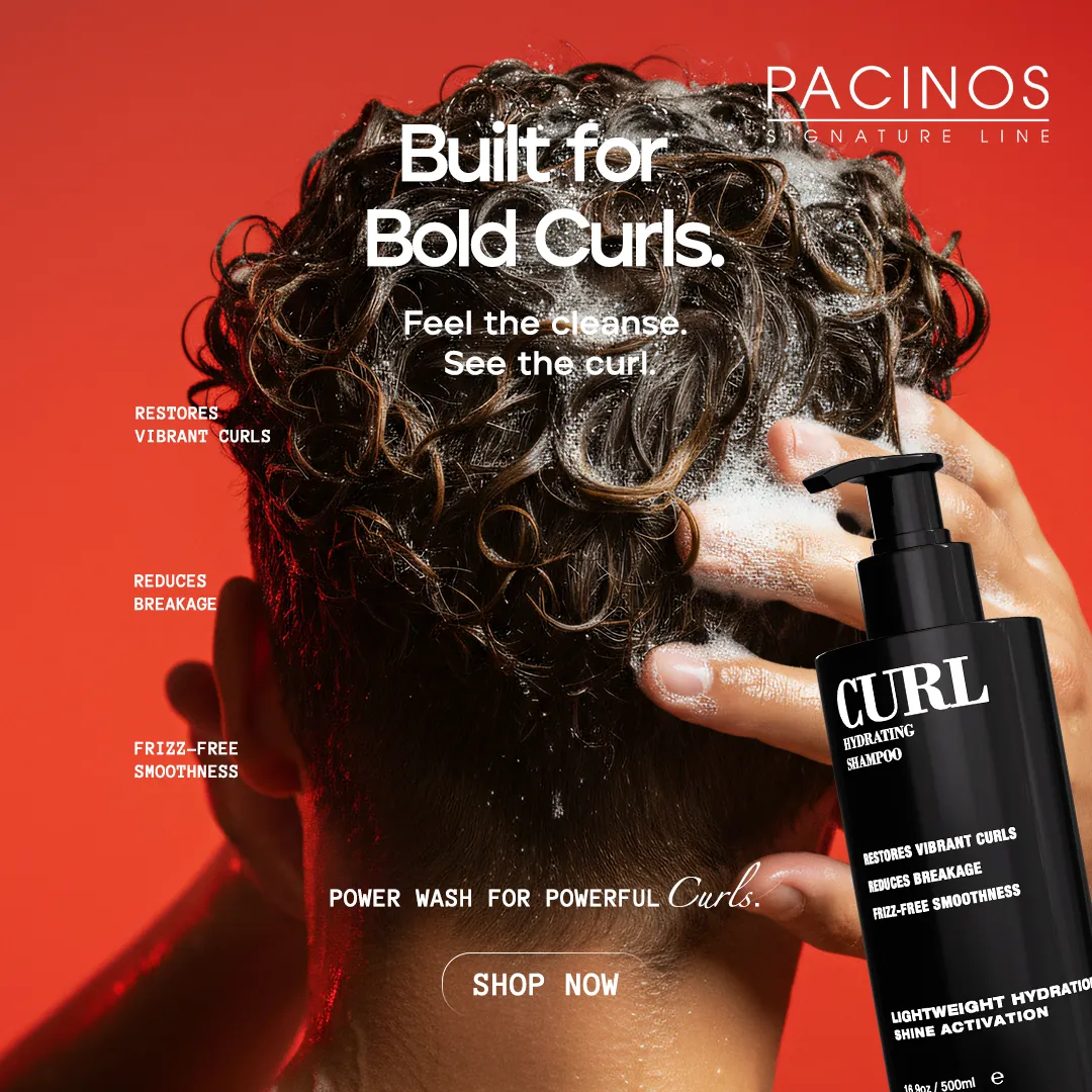 Pacino's Curl Hydrating Shampoo ricci idratante