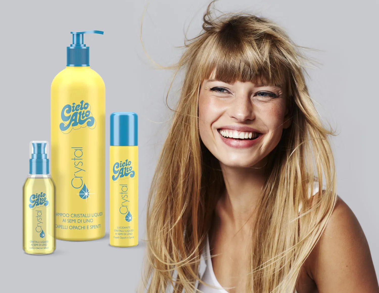 Cielo Alto Shampoo Cristalli Liquidi Semi di Lino 500 ml