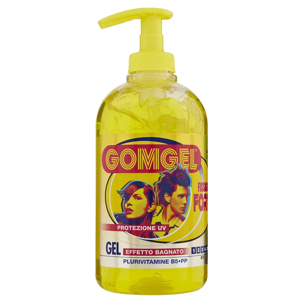 Gomgel gel capelli forte 6x250 ml effetto bagnato