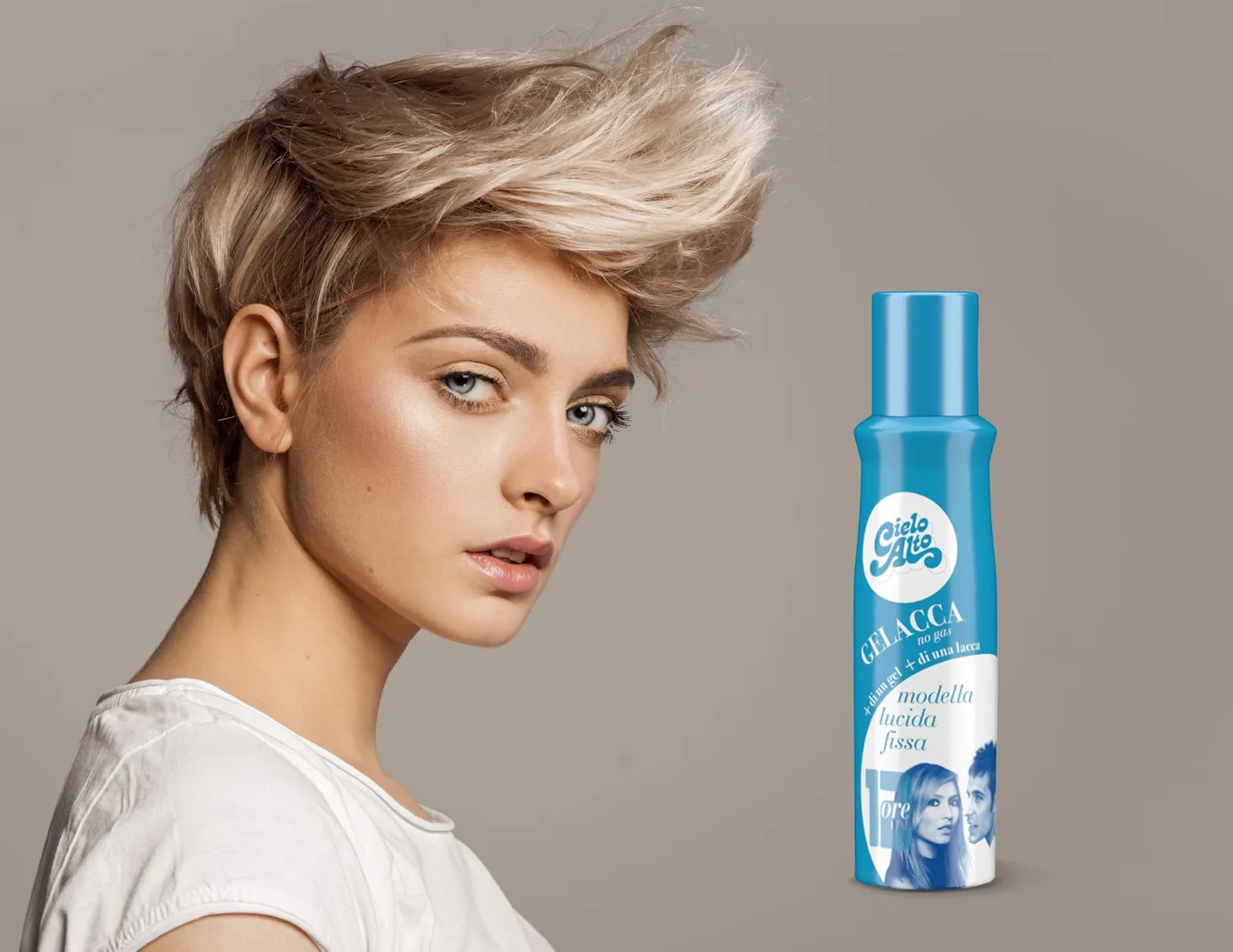 Cielo Alto Gelacca Spray 2x150 ml fissaggio luminoso
