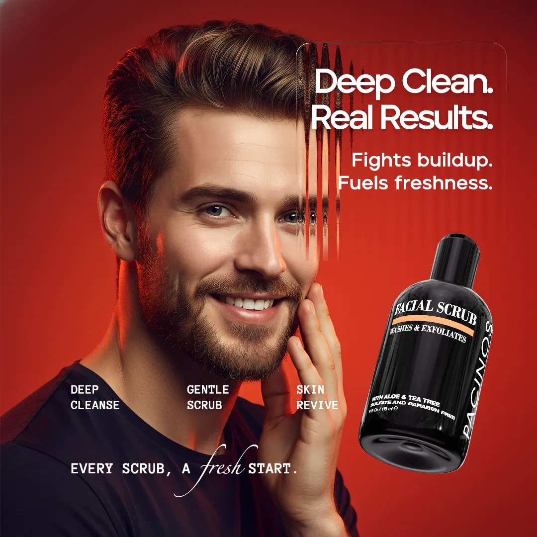 Pacino's Beard Face Scrub scrub barba e viso esfoliante