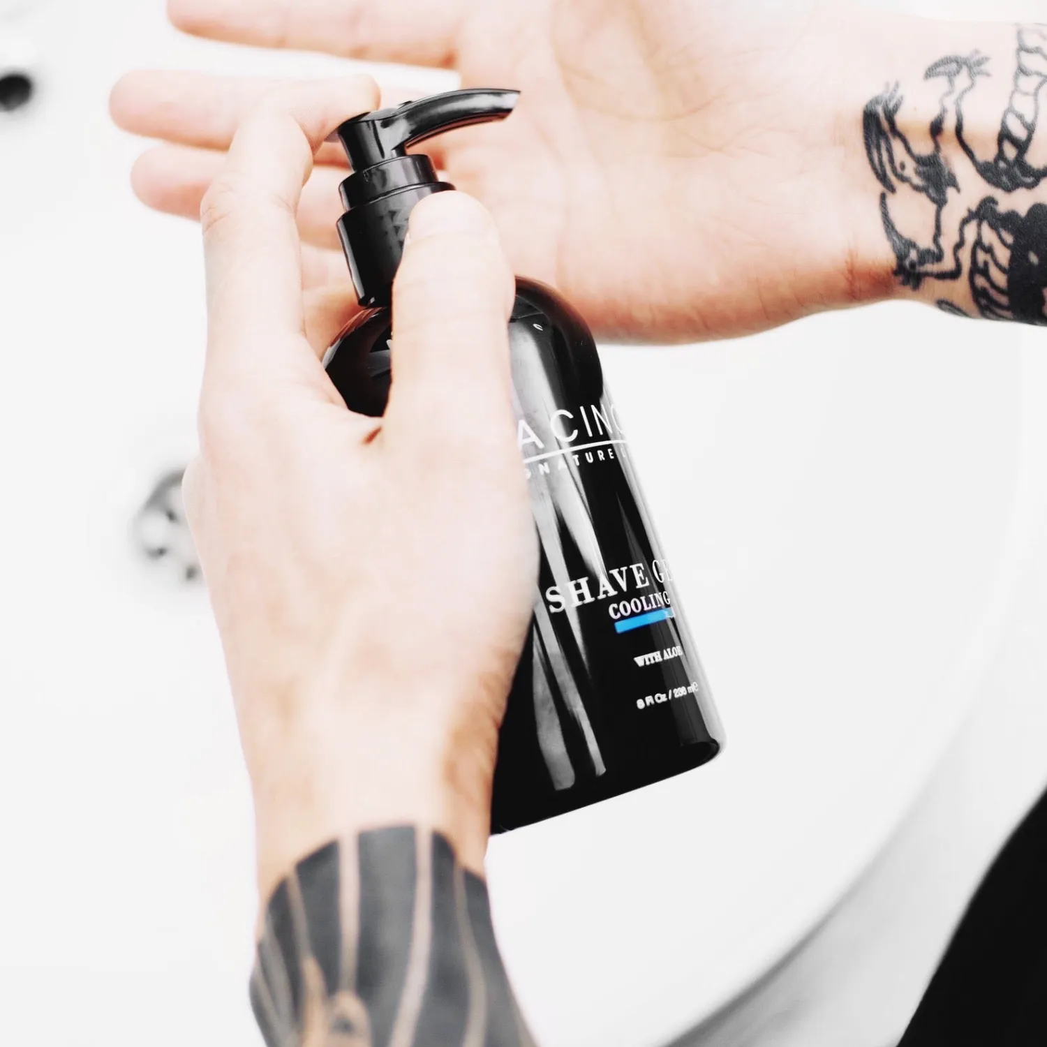 Pacino's Shave Gel gel da barba rinfrescante 236 ml