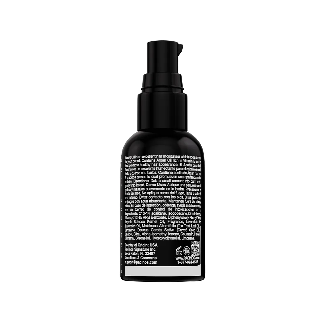 Pacino's olio da barba 60 ml anti-prurito