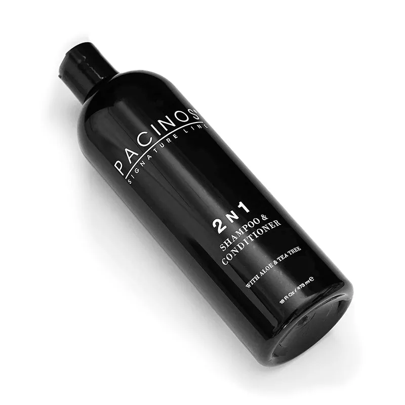 Pacino's 2 in 1 shampoo e balsamo idratante