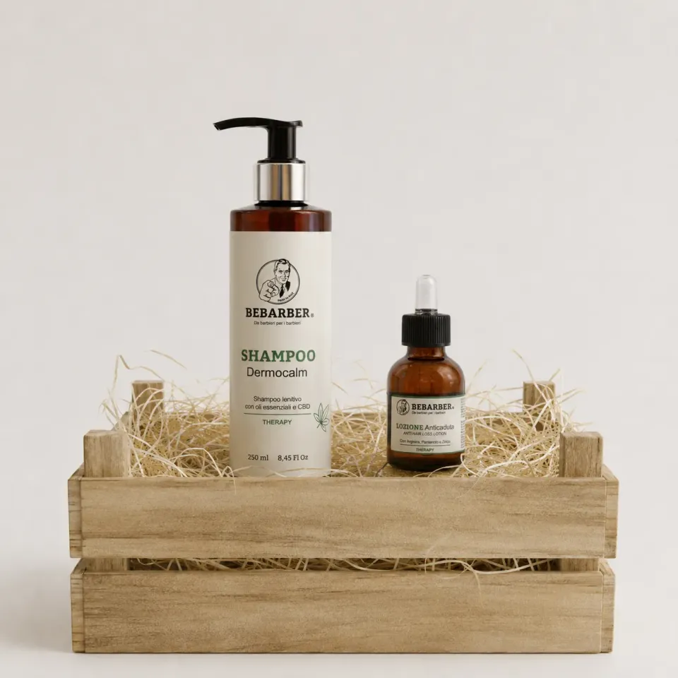Betbarber Therapy Essential box anticaduta shampoo+lozioni rinforzante