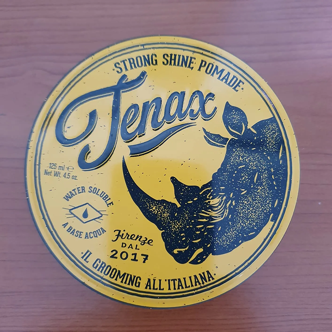 Tenax Strong Shine pomade cera capelli uomo lucida 125 ml