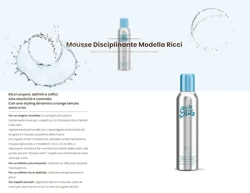 Cielo Alto Mousse Modella Ricci 200 ml tenuta elastica