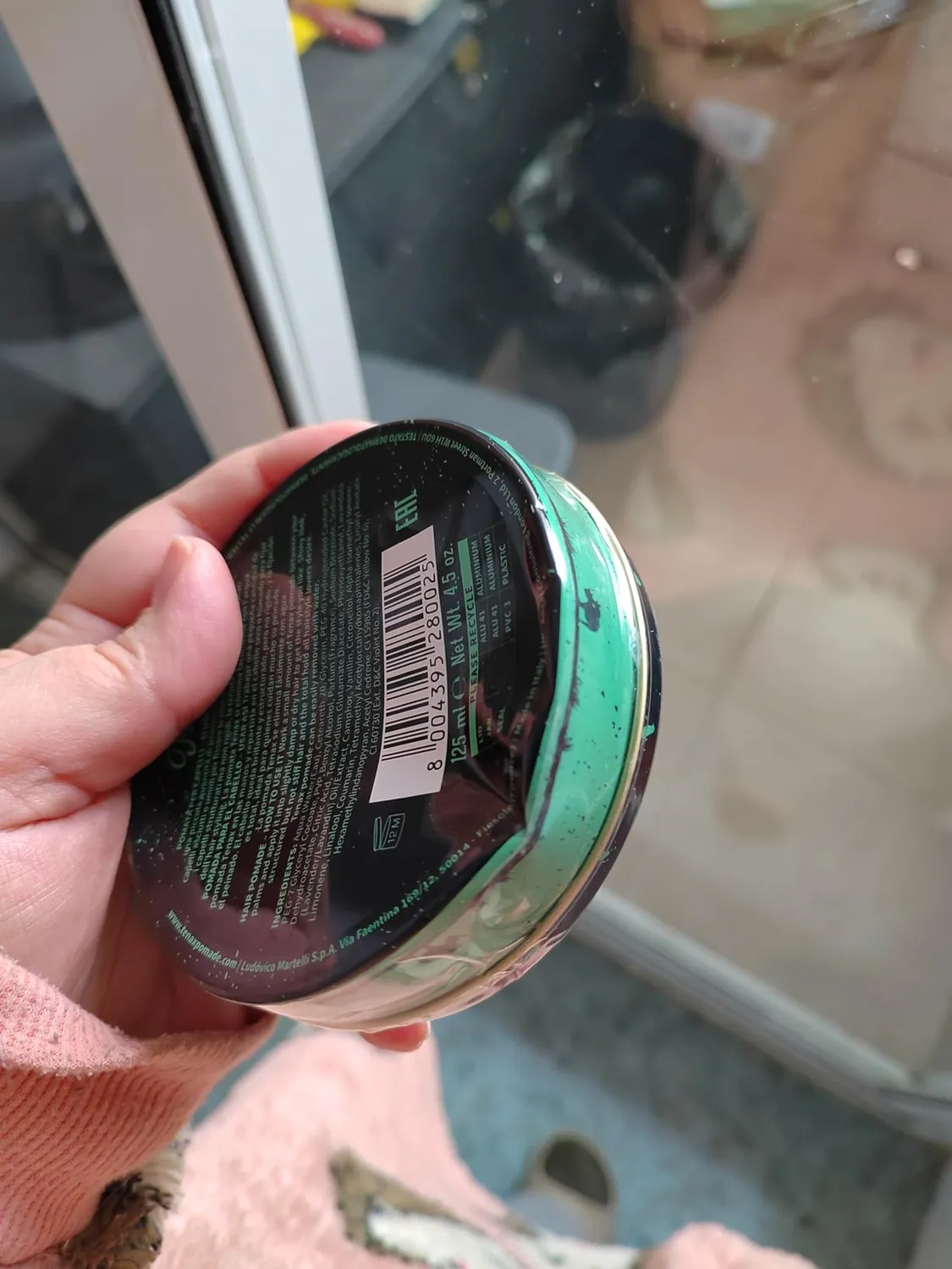 Tenax Ultra Strong Shine Pomade Cera Uomo 125 ml Lucida