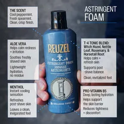 Reuzel Astringent Foam Schiuma viso post rasatura
