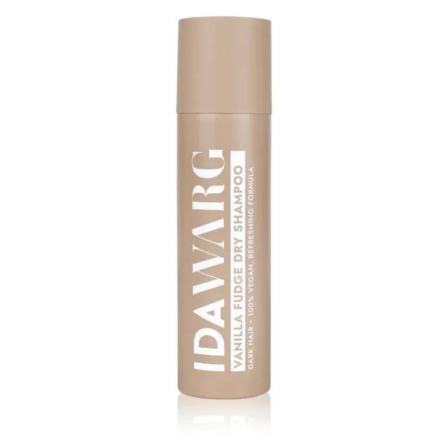 Ida Warg Beauty Vanilla Fudge shampoo secco capelli scuri spray