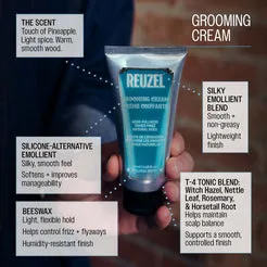 Reuzel Grooming Cream Crema capelli tenuta leggera